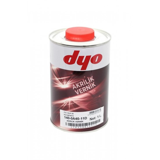 Dyo Akrilik Vernik 140-0A40-11-D – 1 litre 
